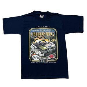 Vintage Denver Broncos Back to Back tee